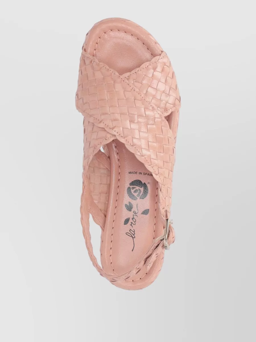 La Rose Woven Slides