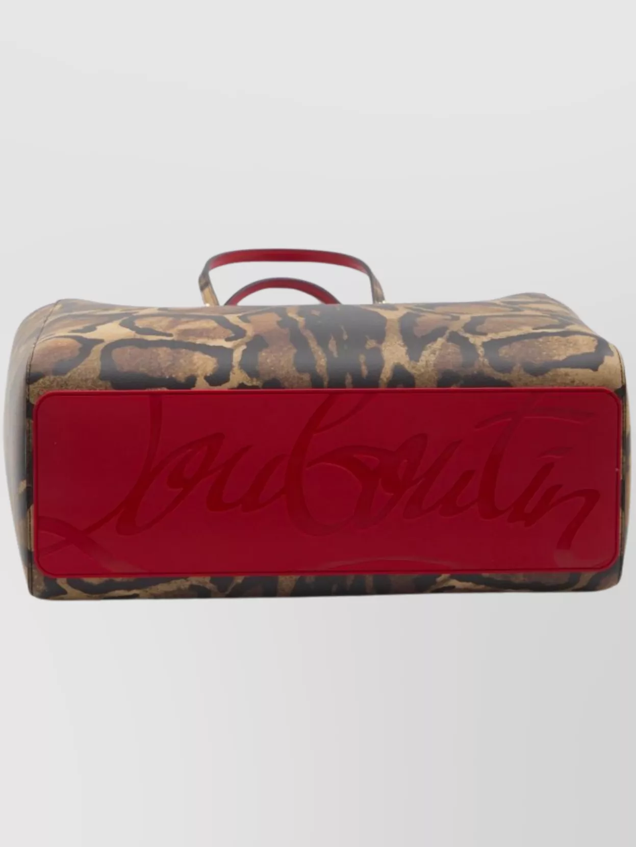 Christian Louboutin Small Beach Bag Animal Print