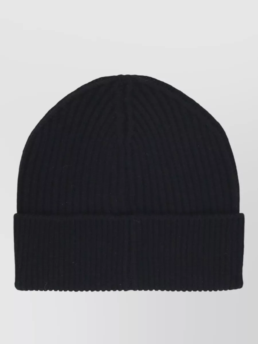 Casablanca ribbed wool beanie