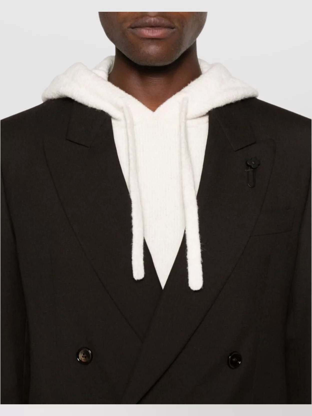 Lardini Man Jacket Attitude Drop 7 Regular In Brown