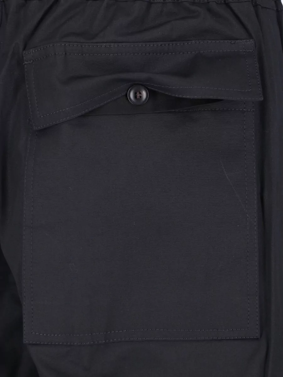 Rick Owens Cotton Straight-Leg Tailored Shorts