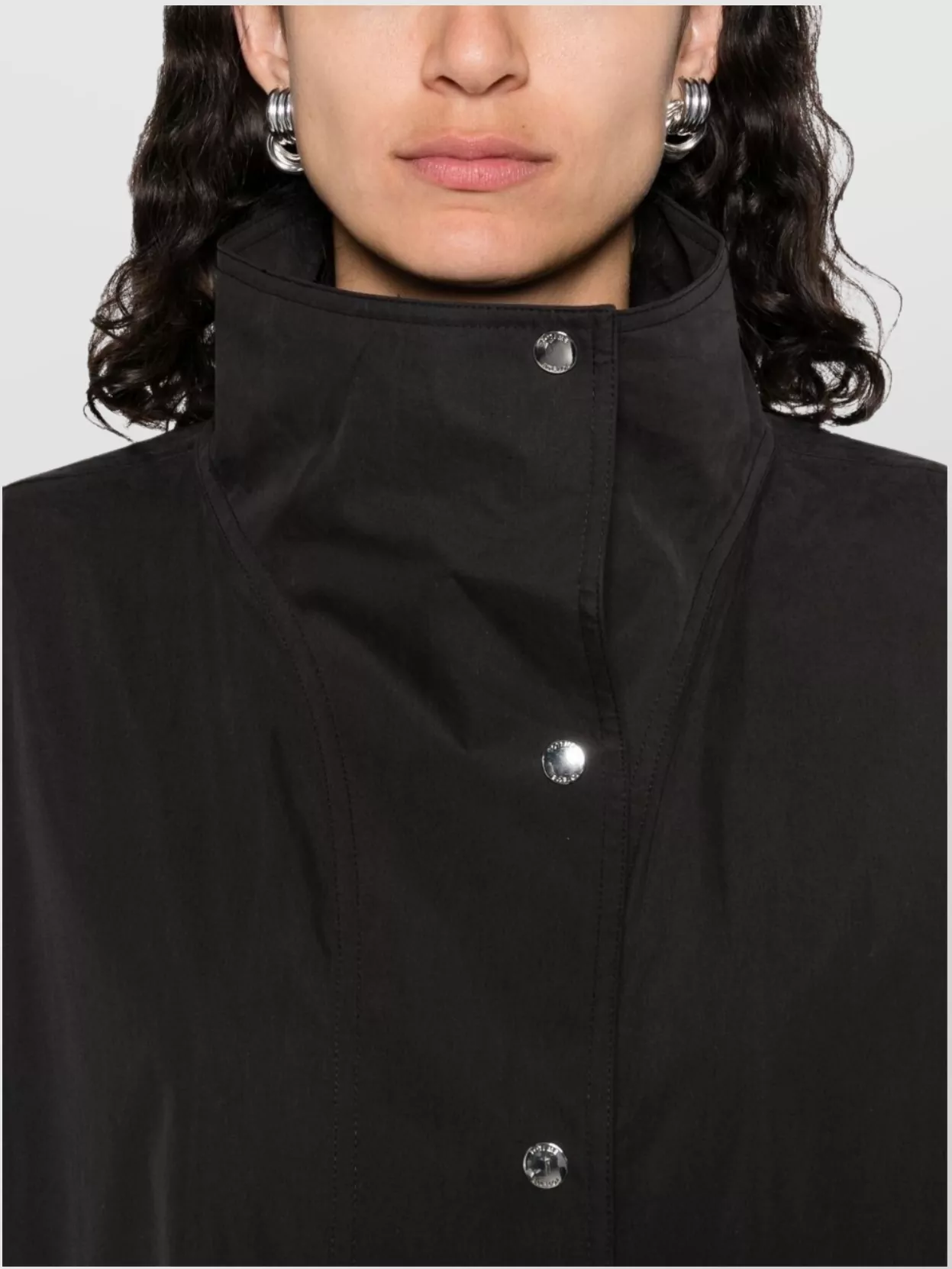 Totême High-Neck Oversized Jacket