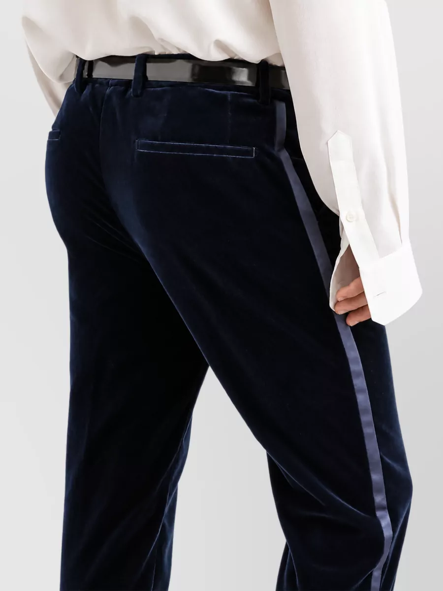 Dolce&Gabbana Velvet Classic-Fit Trousers