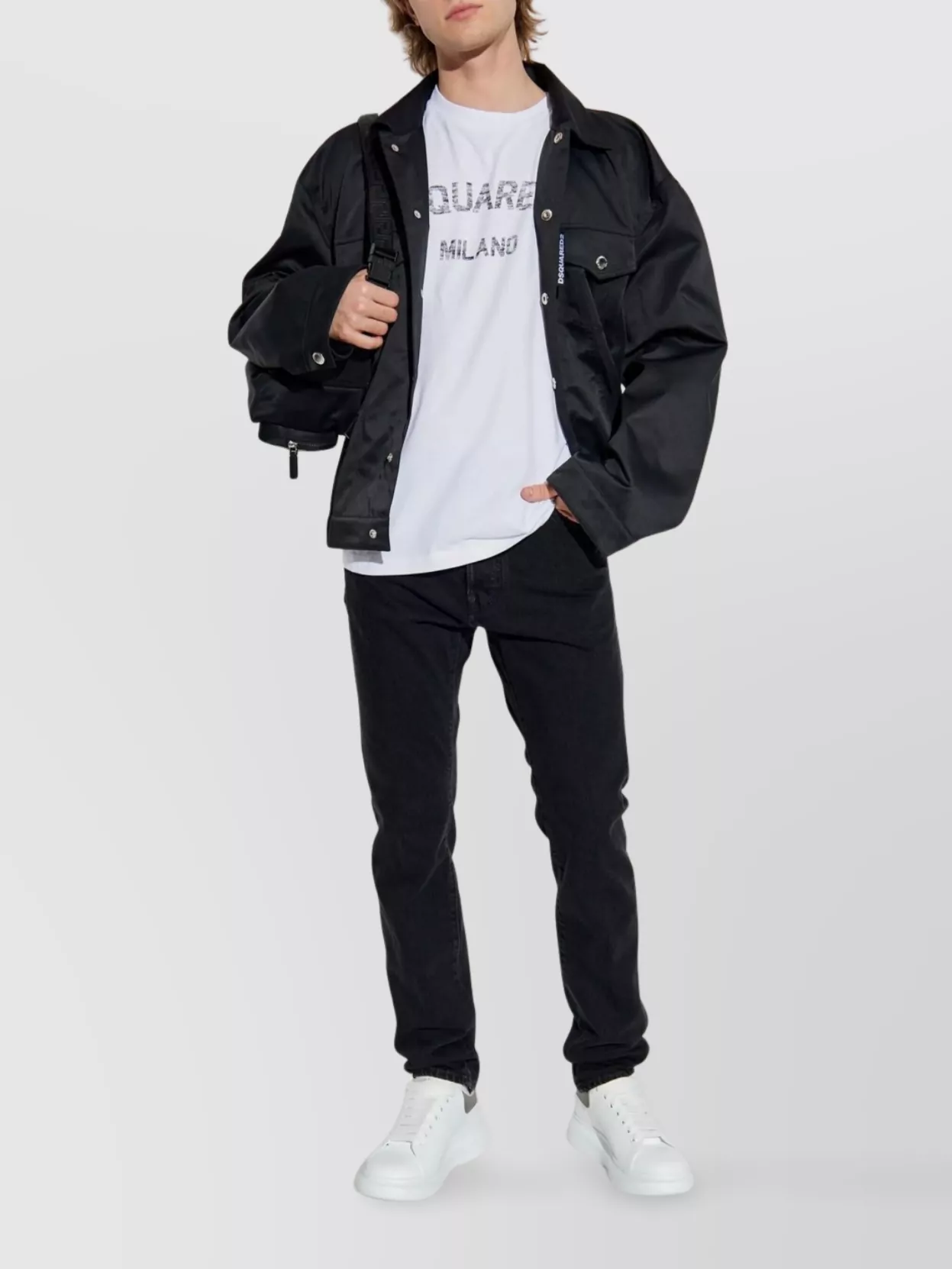 Dsquared2 Relaxed Fit Crew Neck Short Sleeve T-Shirt