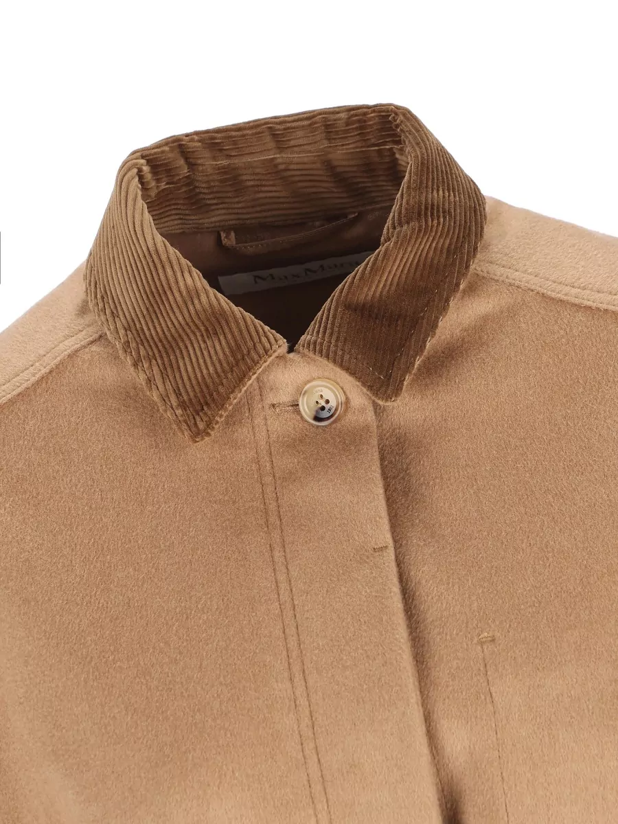 Max Mara Camel Hair Single Breasted Coat
