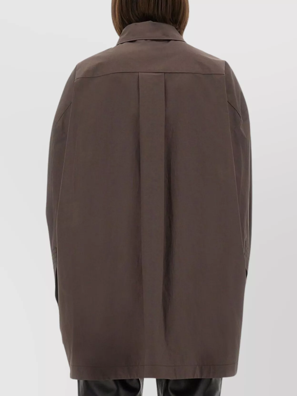 The Attico Shirt "Diana" Asymmetric Hem