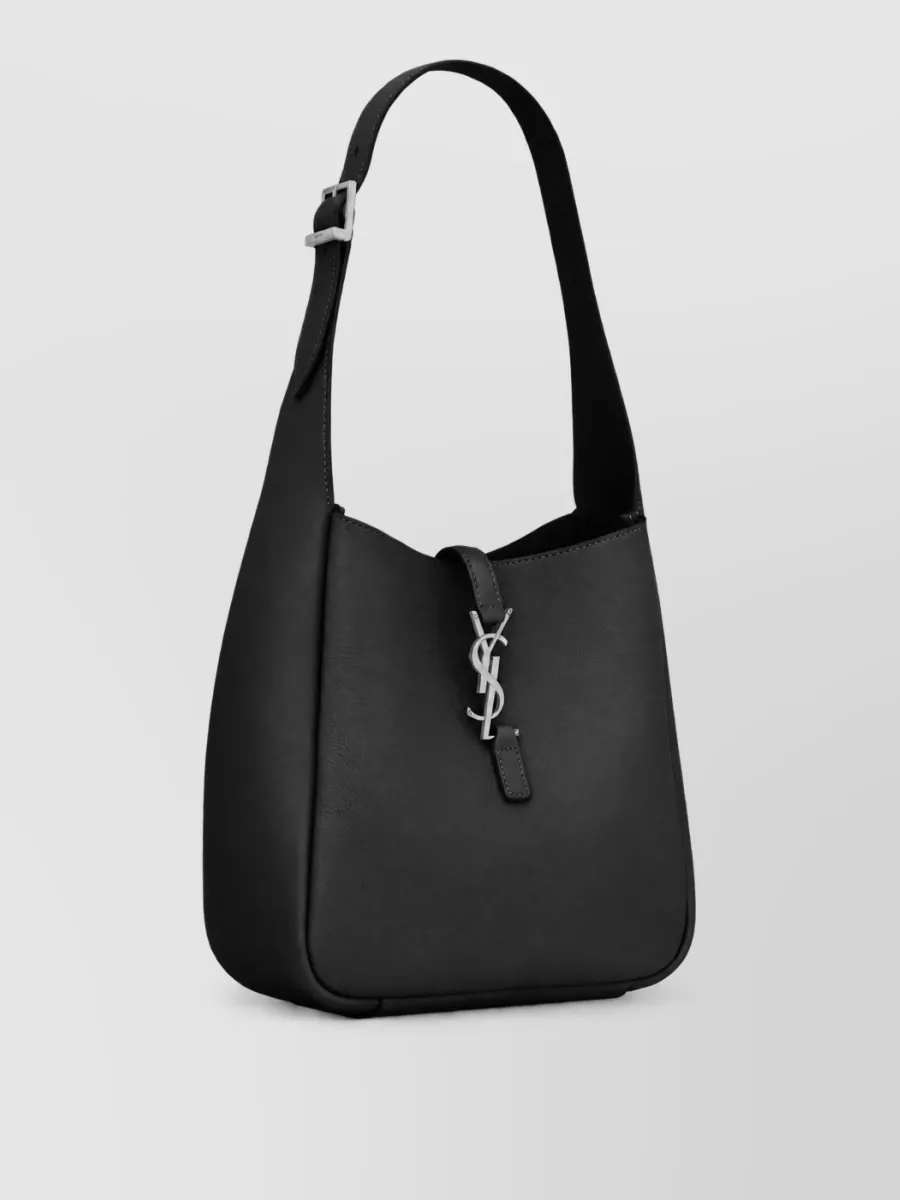 Saint Laurent Le 5 À 7 Small Leather Tote Bag