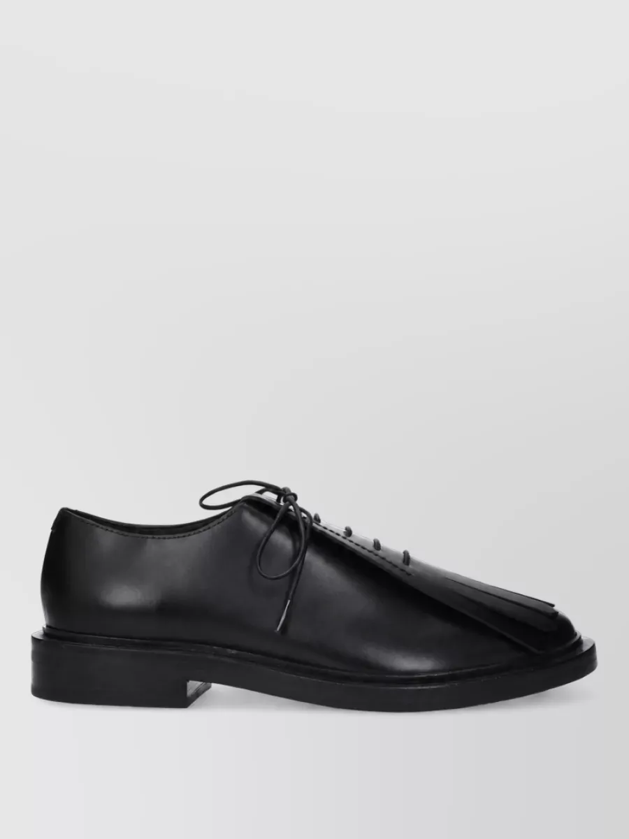 Max Mara Leather Derby Shoes