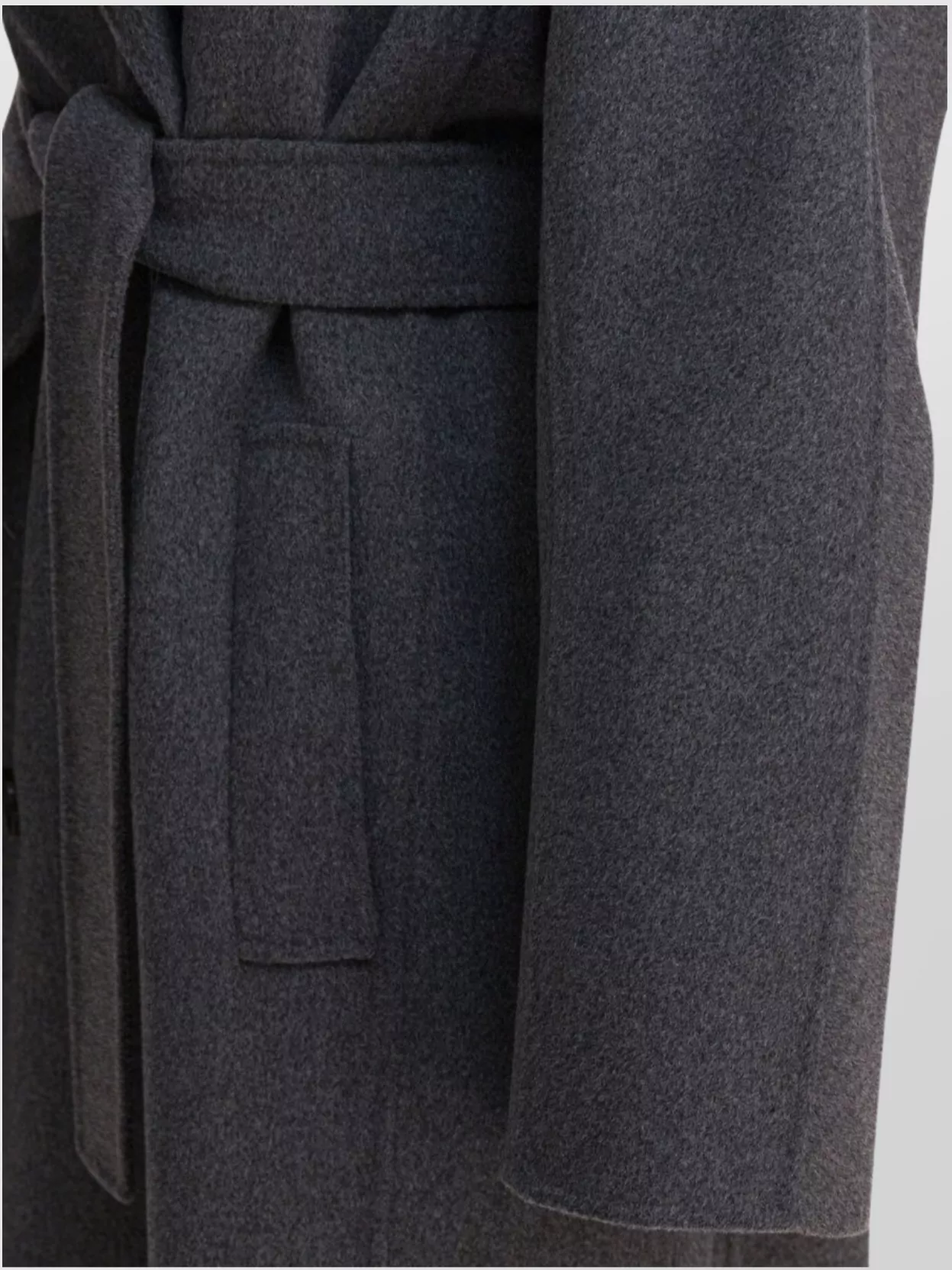 S Max Mara Waist Belted Double-Breasted Coat
