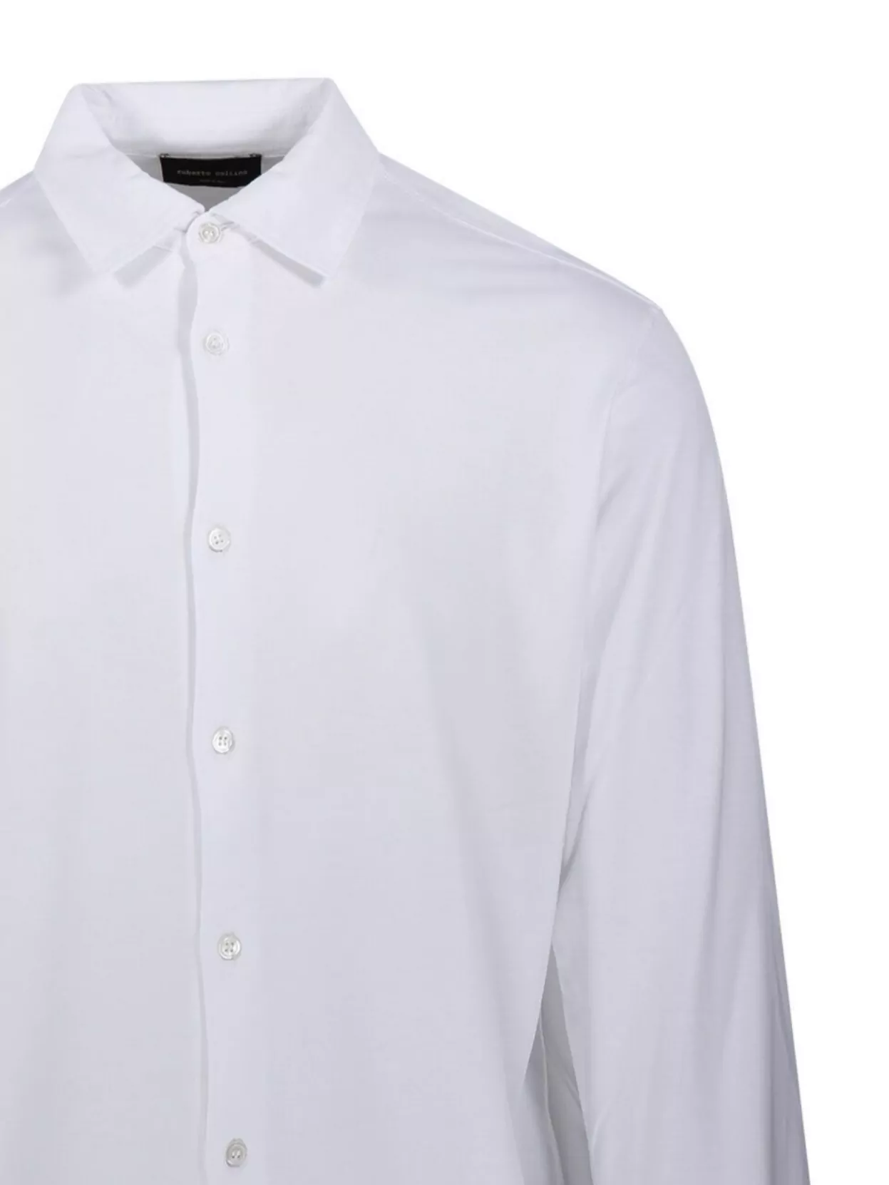 Roberto Collina Pointed Collar Long Sleeves Shirt