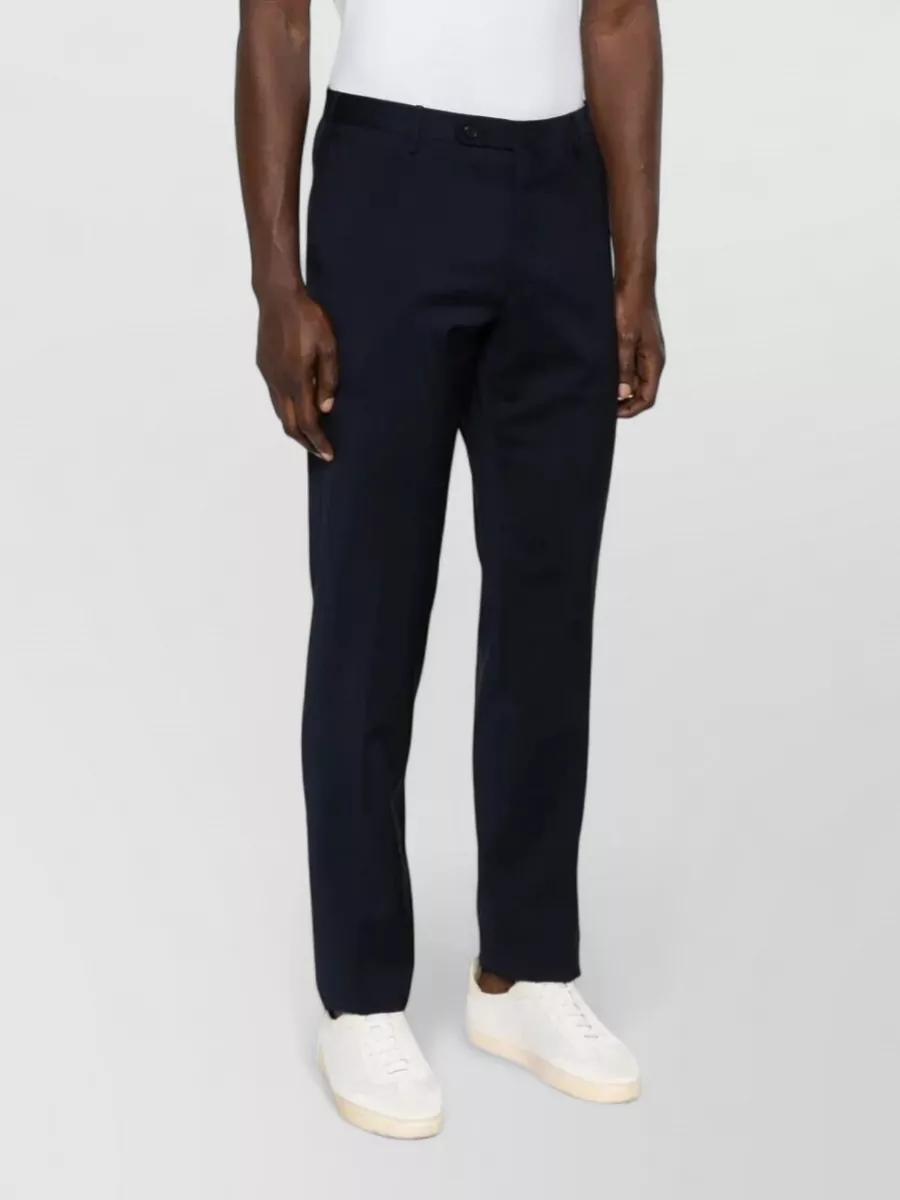 Incotex Virgin Wool Regular-Fit Straight-Leg Trousers