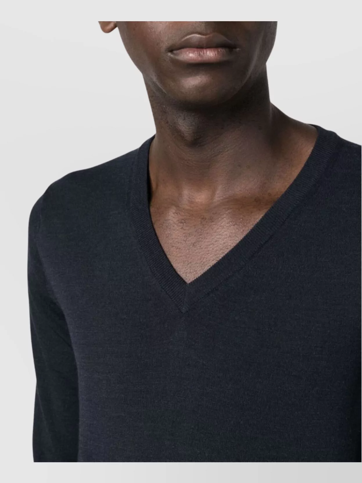 Zanone Sweater V-Neck Long Sleeves