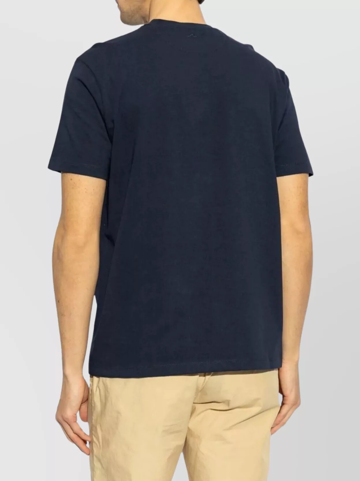 Paul & Shark Embroidered Logo Cotton Crew Neck T-Shirt