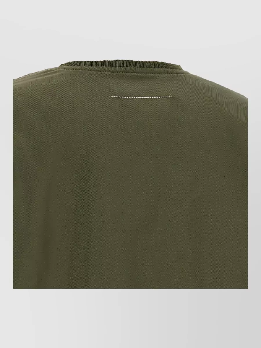 Mm6 Maison Margiela Asymmetric Hem Oversized Jacket