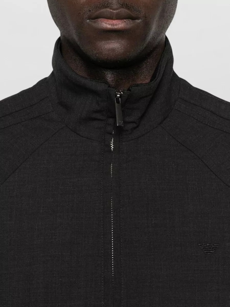 Emporio Armani Wool Bomber Jacket