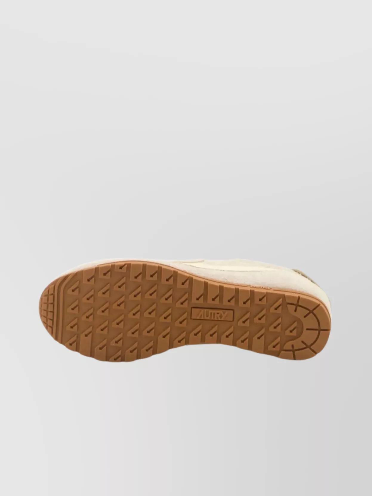 Autry 'windspin Low' Grey Sneaker With Logo On The Side And On The Heel