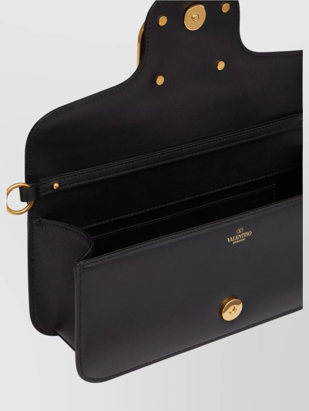 Valentino Garavani Locò Calf Leather Shoulder Bag