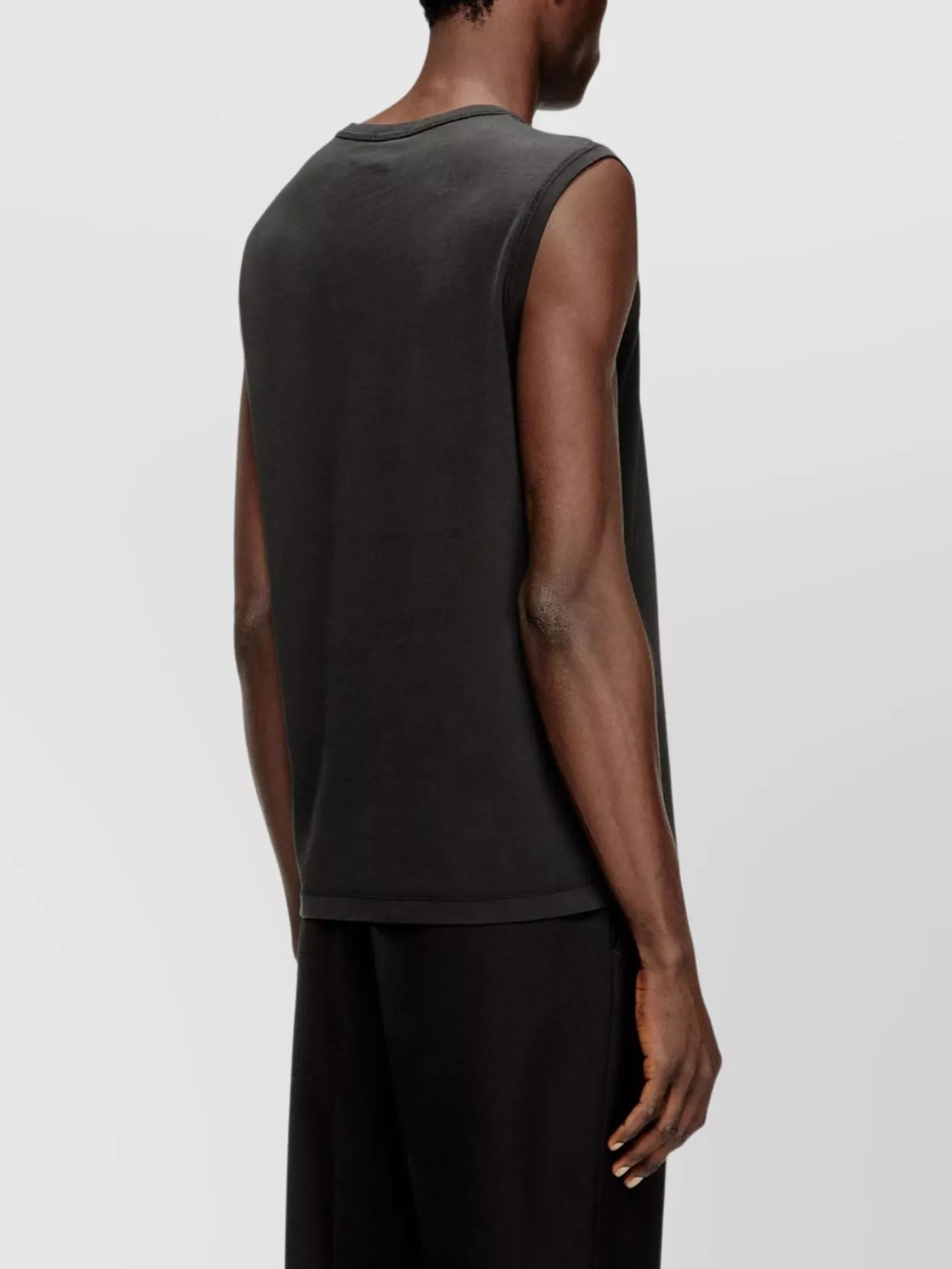 Diesel Crew Neck Sleeveless T-Shirt Relaxed Fit