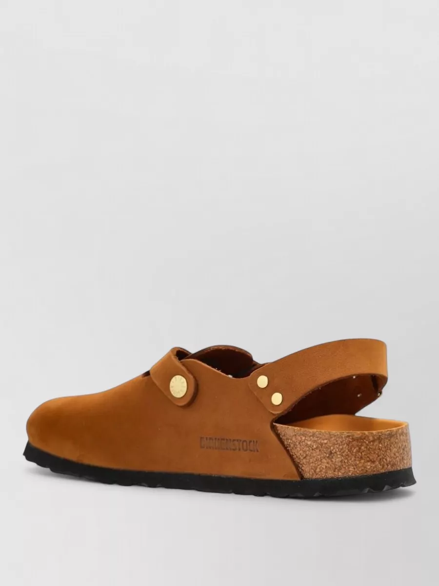 Birkenstock Nubuck Leather Slingback Sandals