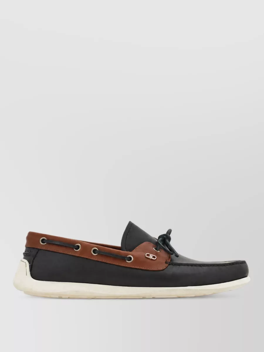 Ferragamo leather loafers