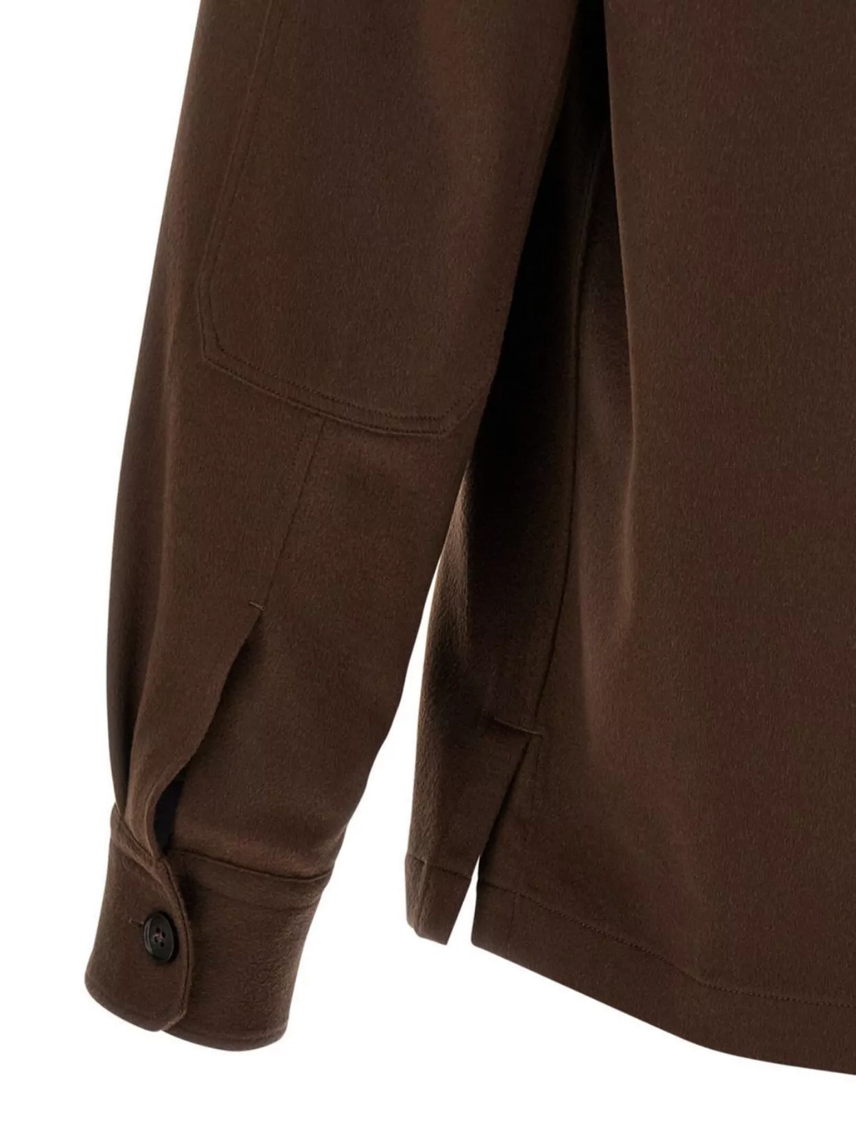 Zegna Long Sleeve Shirt Featuring Chest Pockets