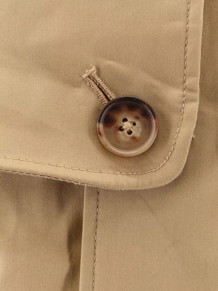 Polo Ralph Lauren Cotton Double-Breasted Trench Coat