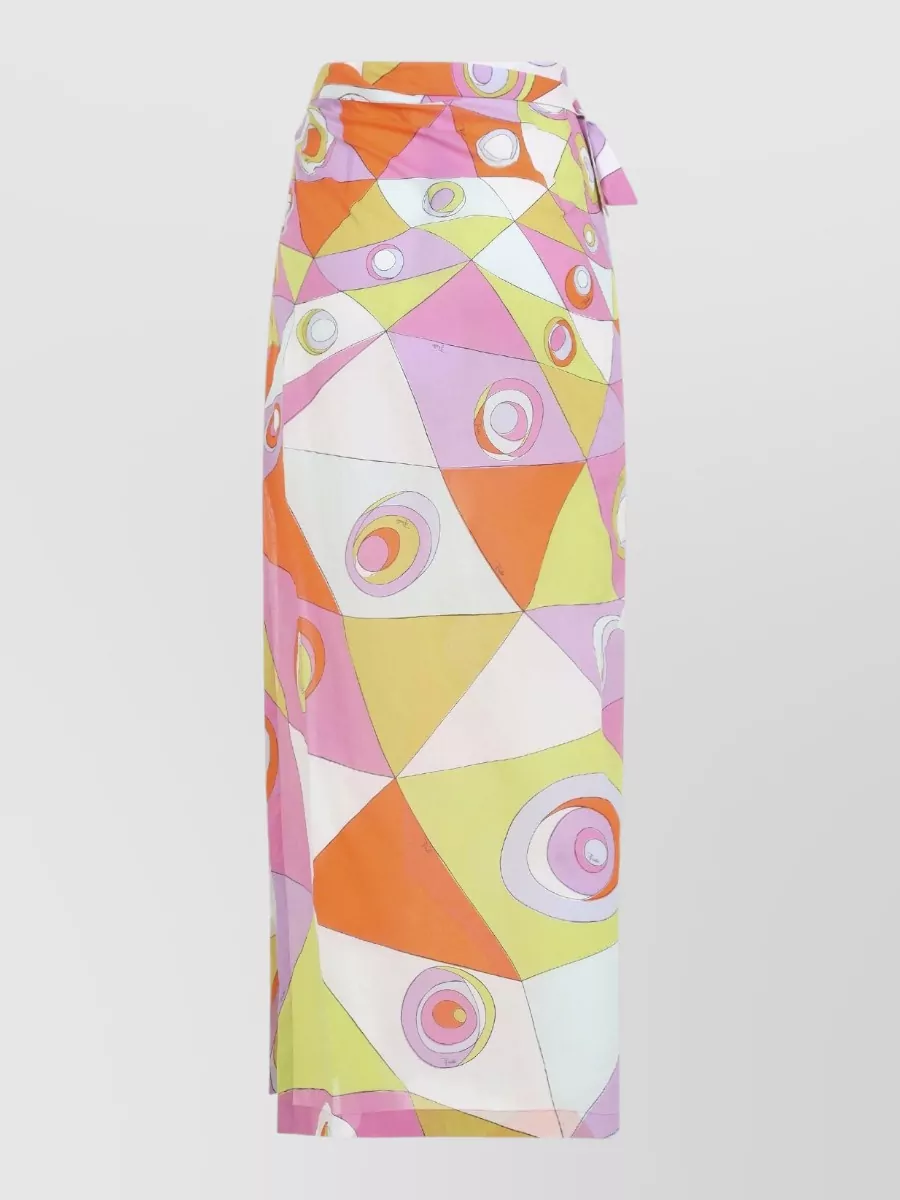 Pucci Printed Wrap Skirt