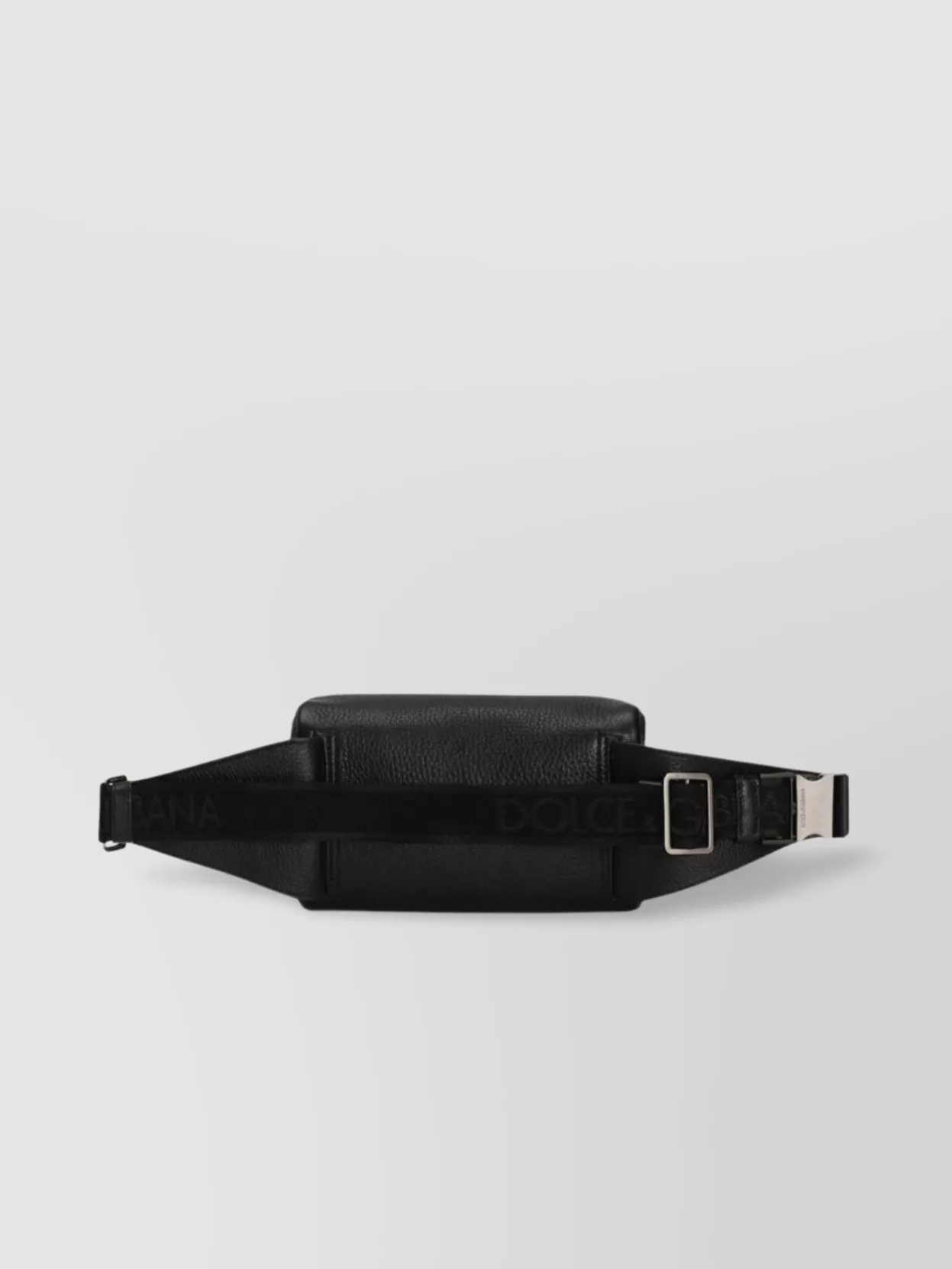Dolce&Gabbana Textured Finish Belt Bag With Adjustable Shoulder Strap