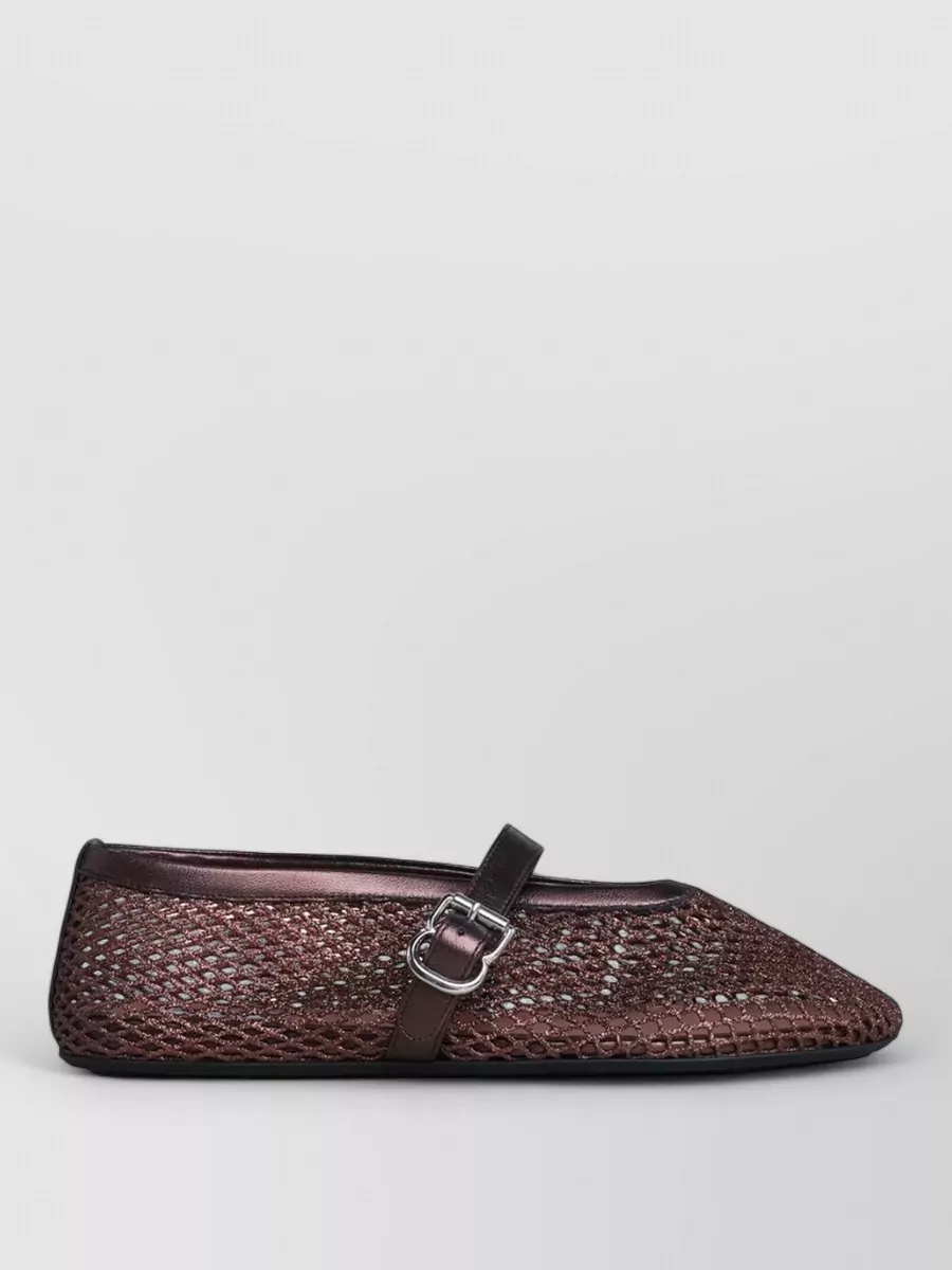 Alaïa Mesh Ballerina Flats