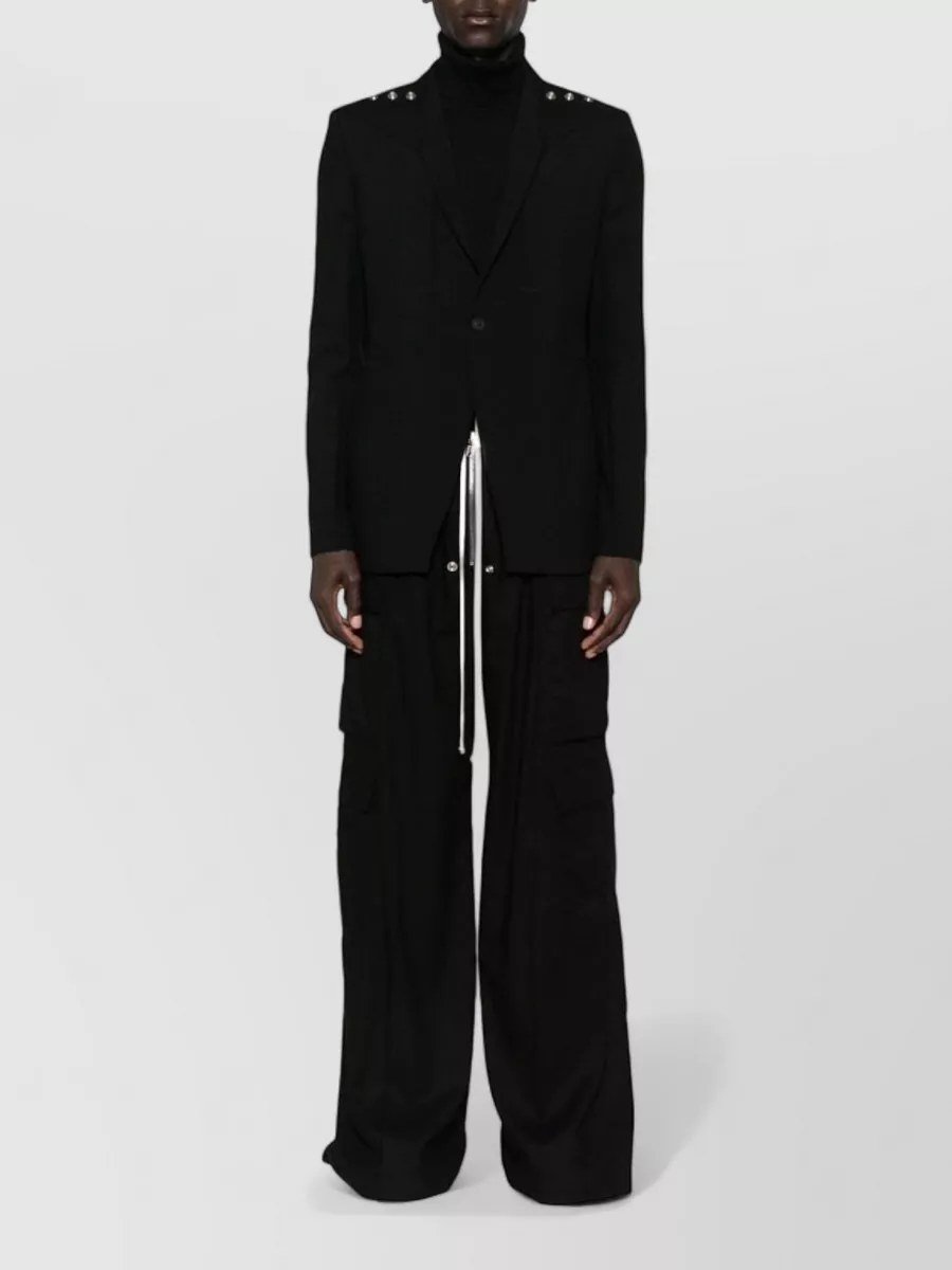 Rick Owens Wide Leg Cargo Pants Bela Style