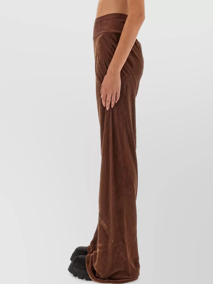 Rick Owens Silk Wide-Leg Trousers