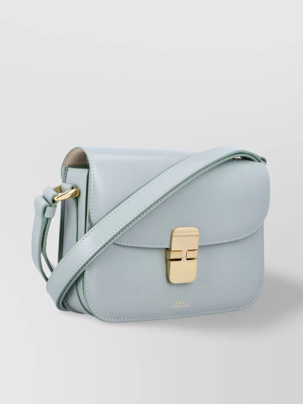 Apc A.p.c. Grace Small Leather Crossbody Bag