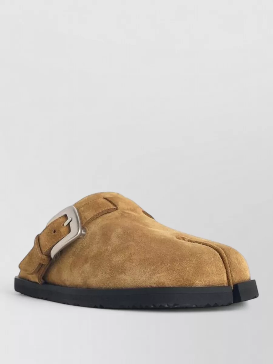 Maison Margiela leather tabi mules