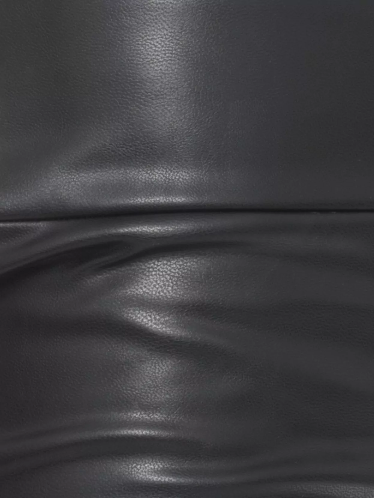 Norma Kamali High-Waisted Eco Leather Slim Fit Trousers