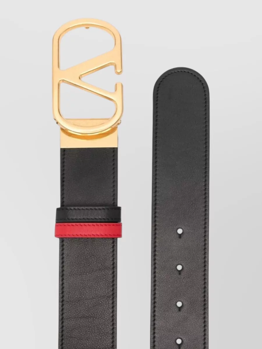 Valentino Garavani Vlogo Signature Belt Adjustable Length