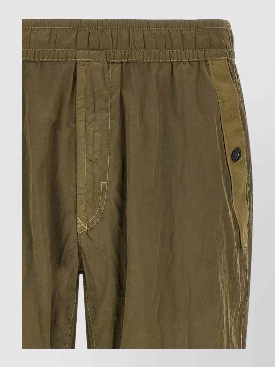 Stone Island nylon cargo shorts