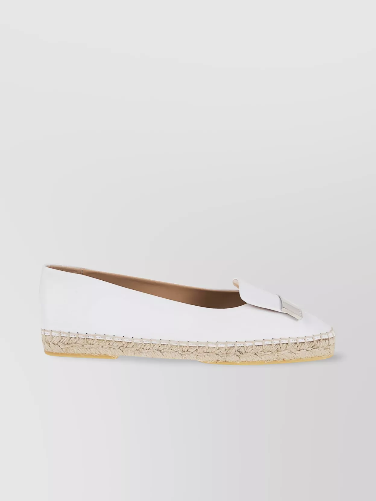 Sergio Rossi Buckle Detail Espadrille Sole Shoes