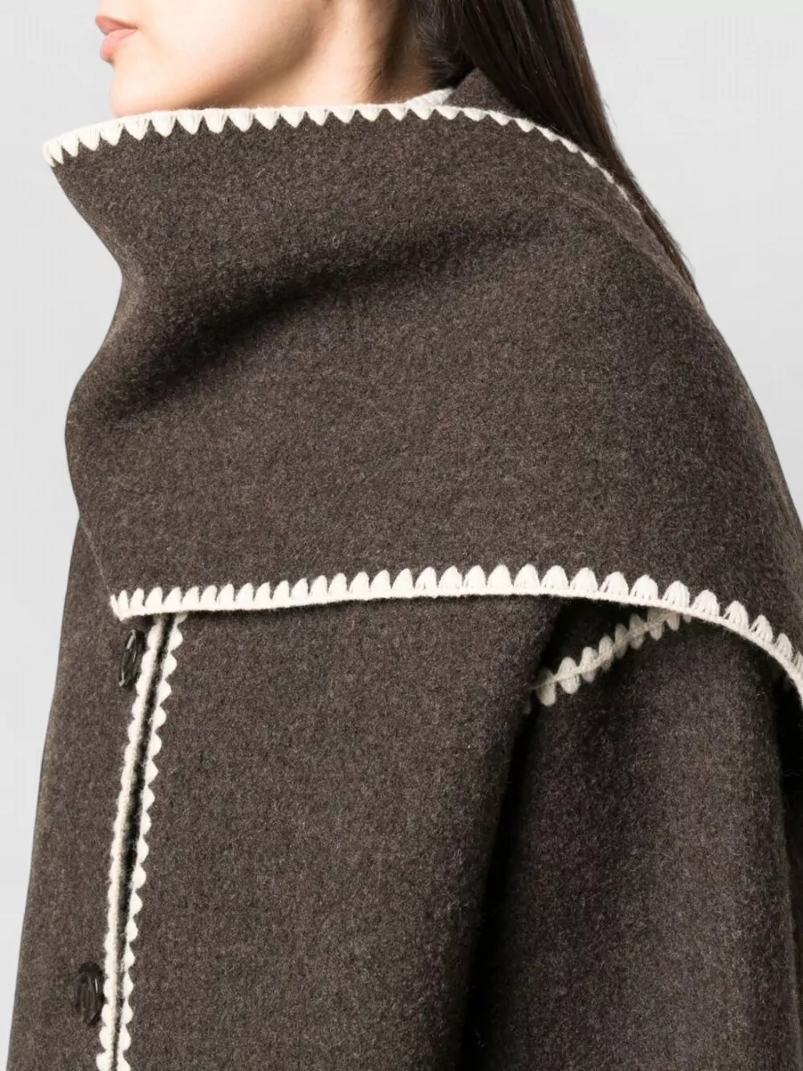 Totême Wool Scarf Jacket