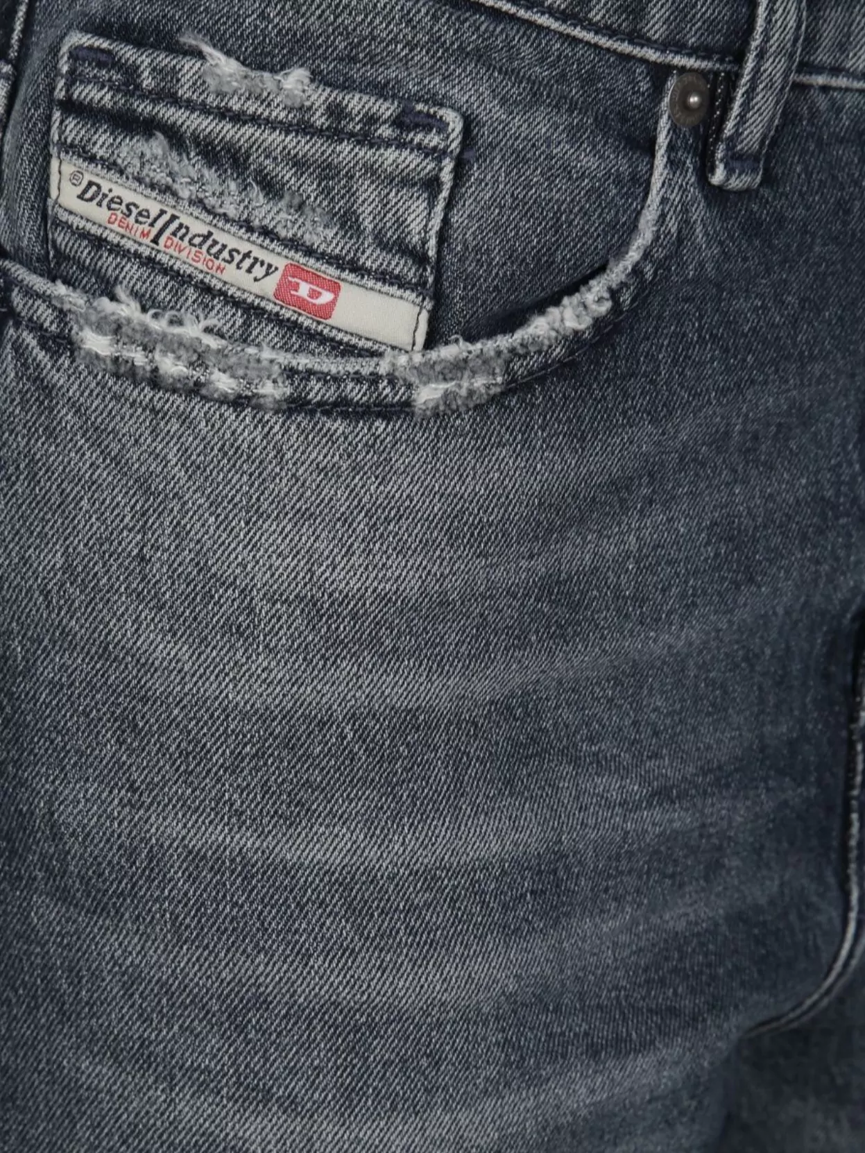 Diesel Faded Effect Five-Pocket Trousers