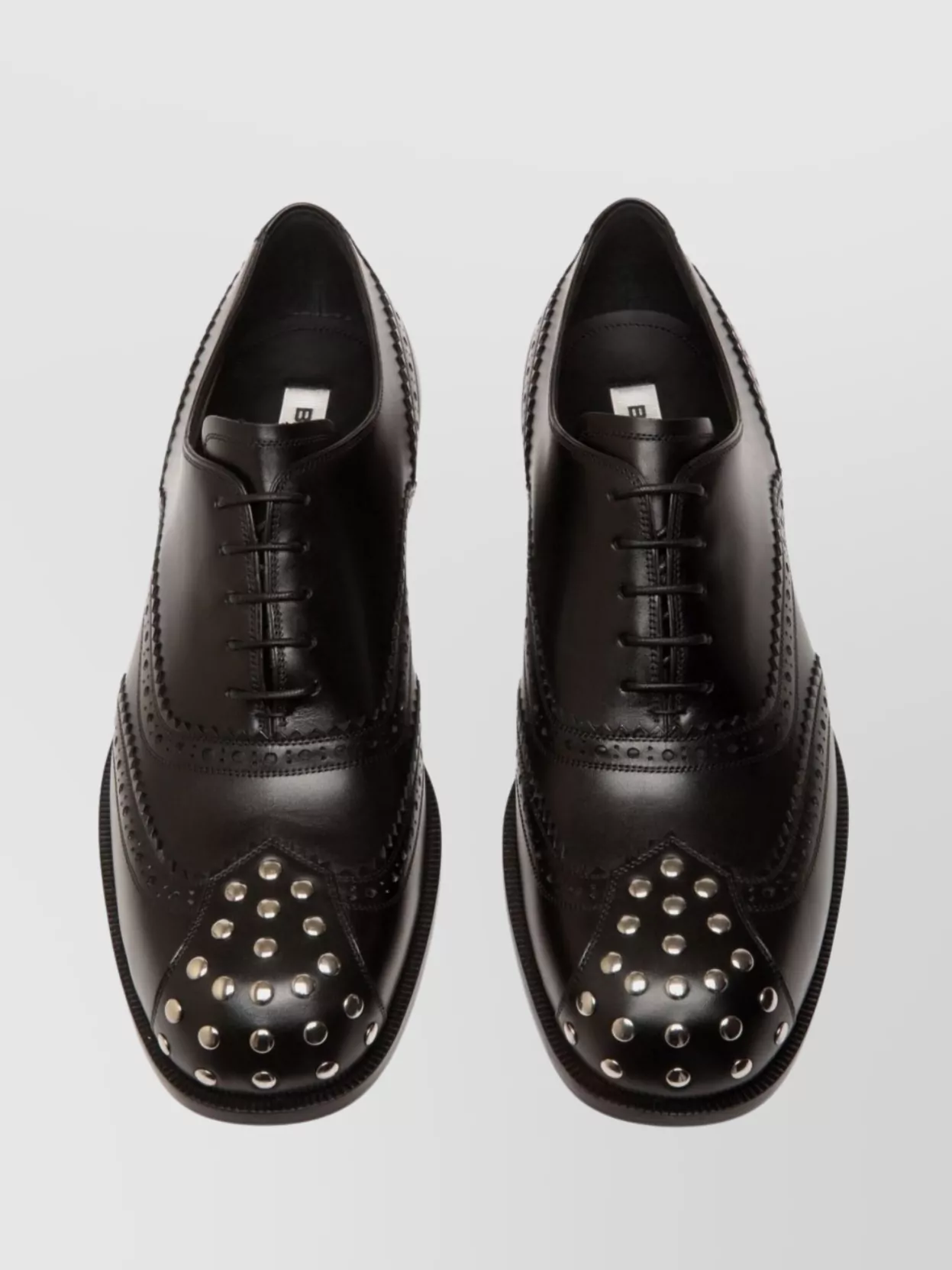 Bally Lace-up Brogues Stud Embellishment