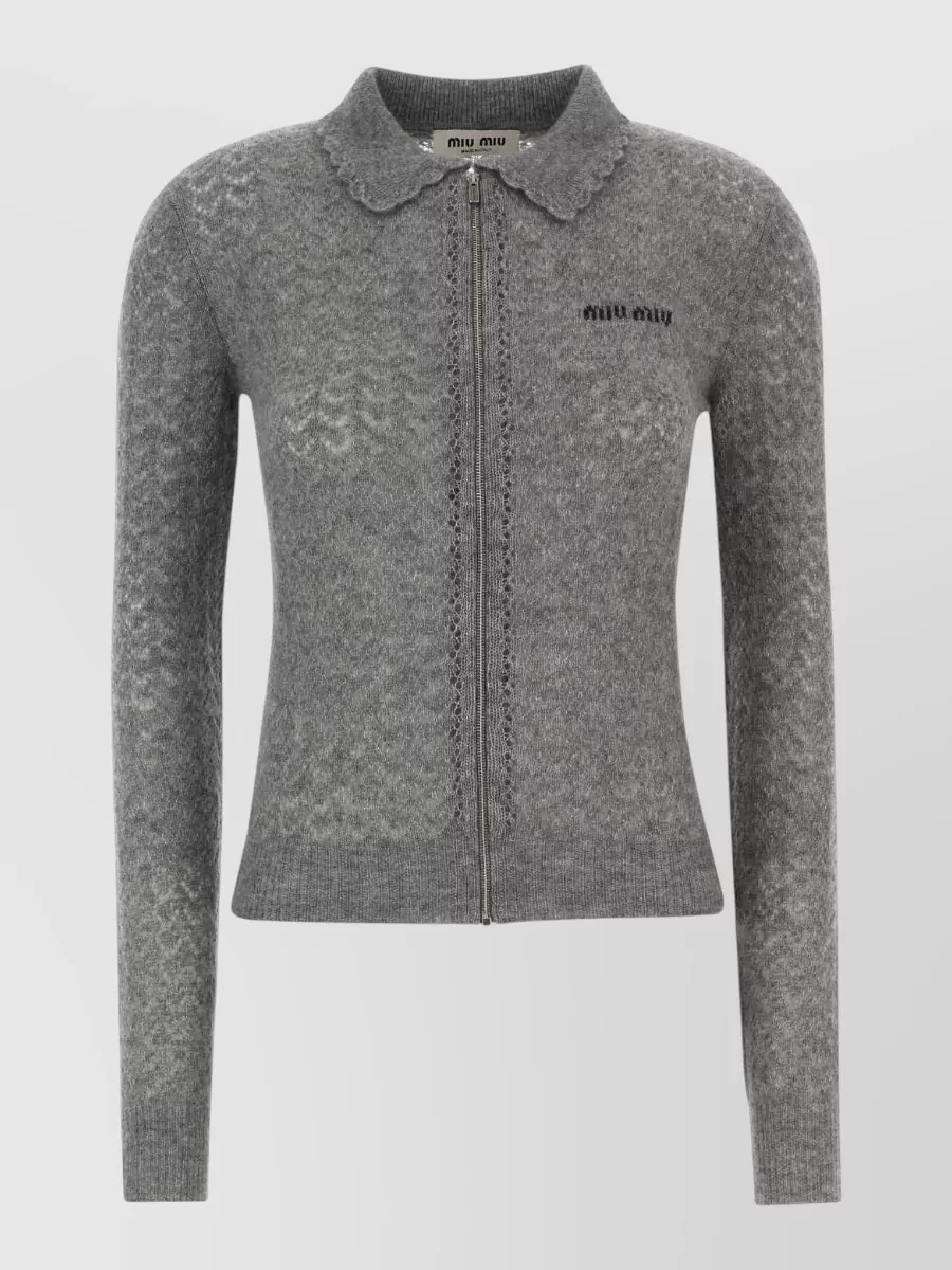 Miu Miu Cashmere Silk Cardigan