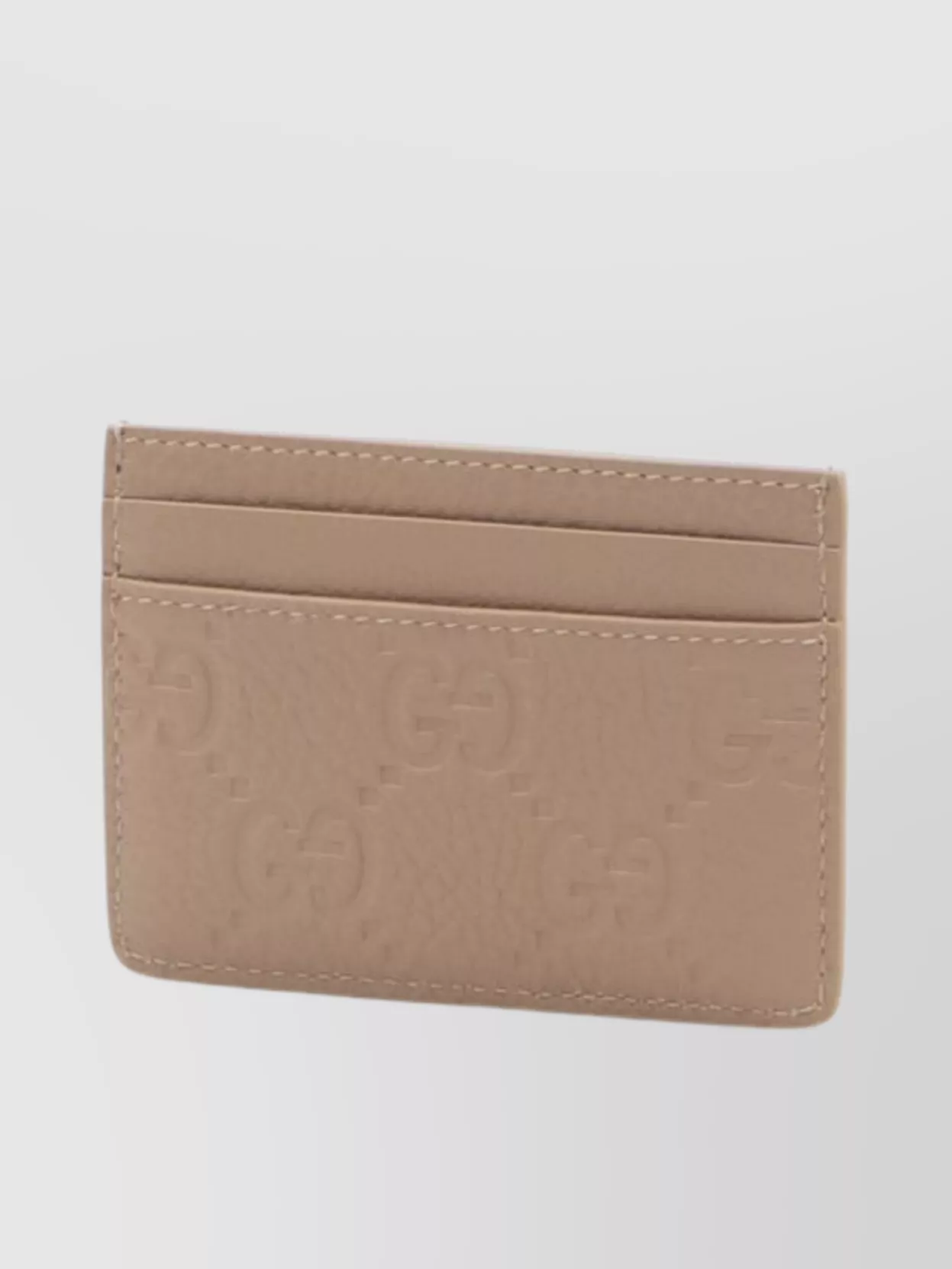 Gucci Emblem Compact Leather Card Case