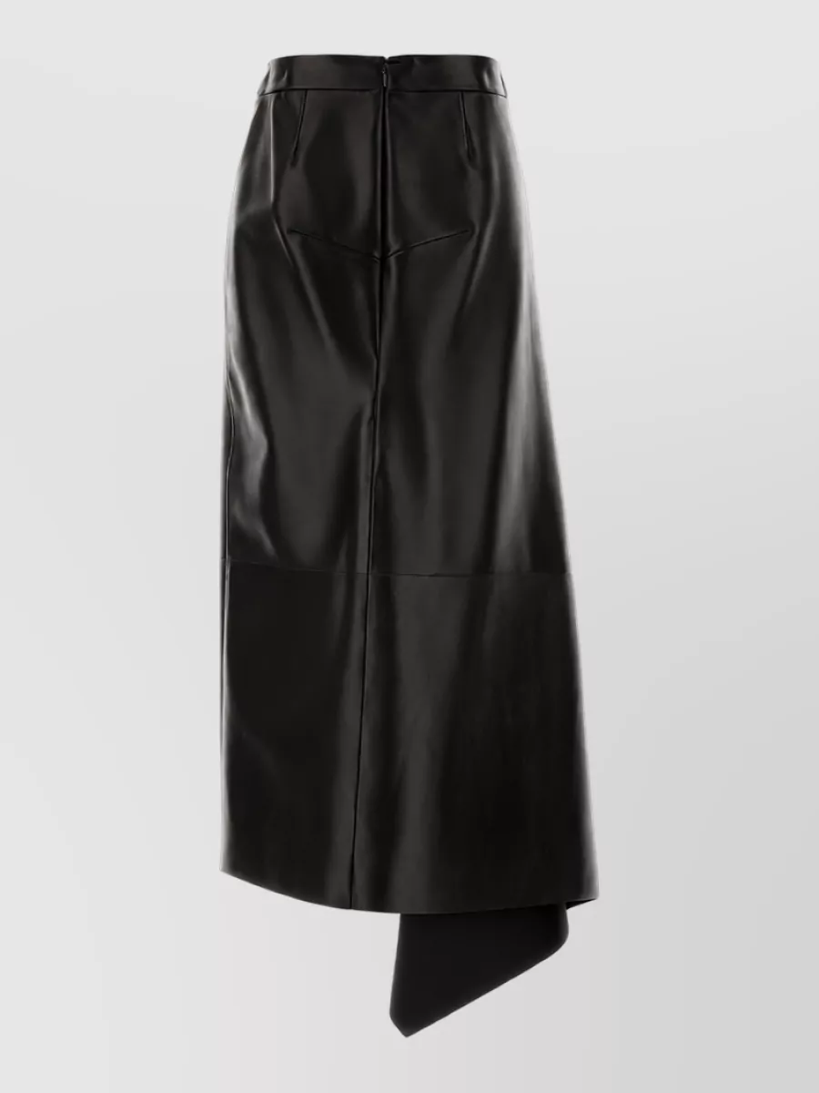 Givenchy Leather Asymmetric Skirt