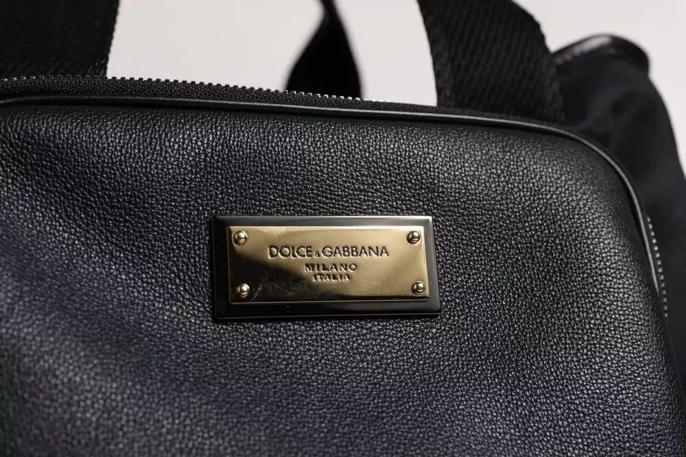 Dolce&Gabbana Logo Plaque Tote Bag