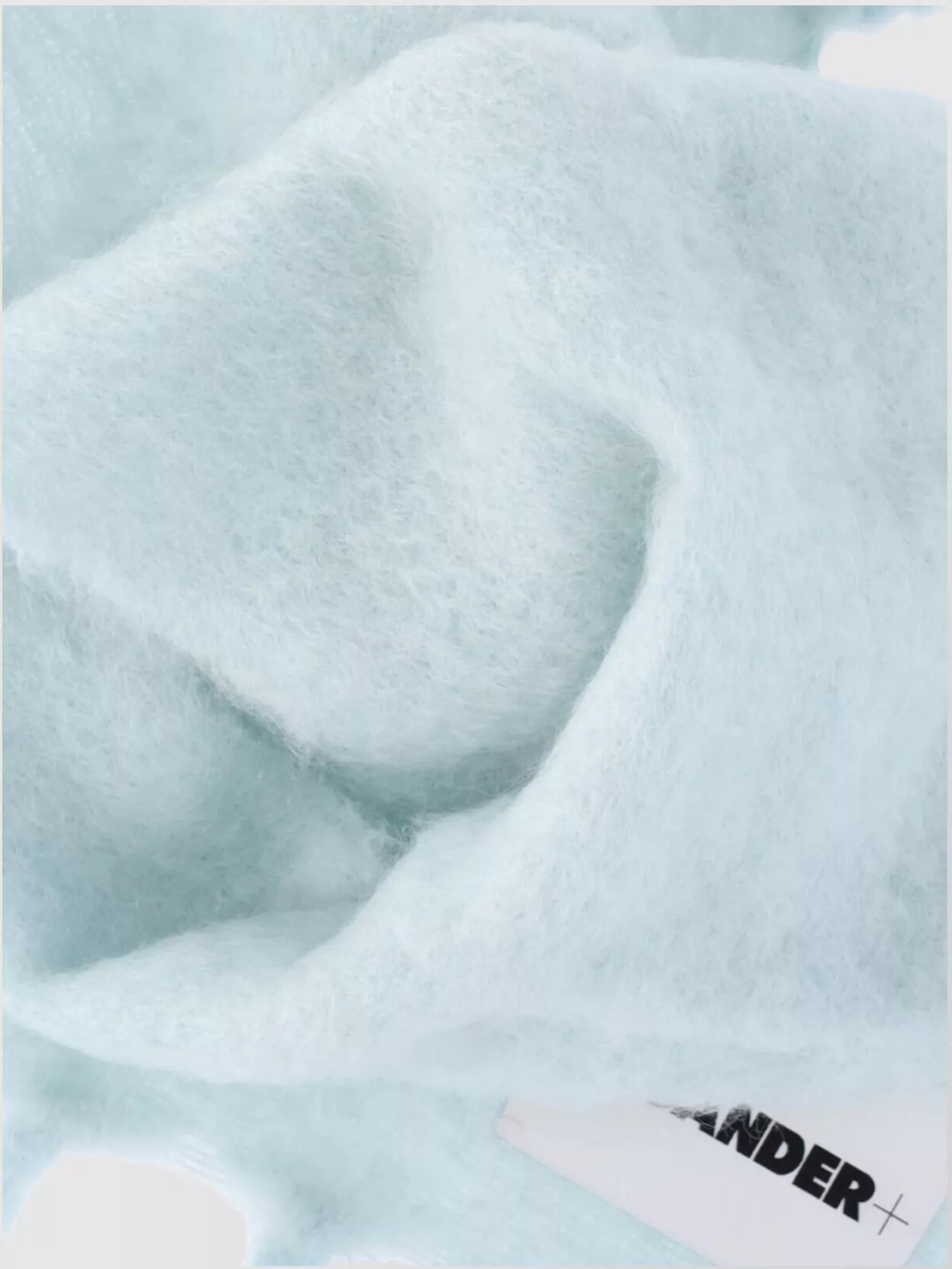 Jil Sander Fringed Scarf Soft Texture