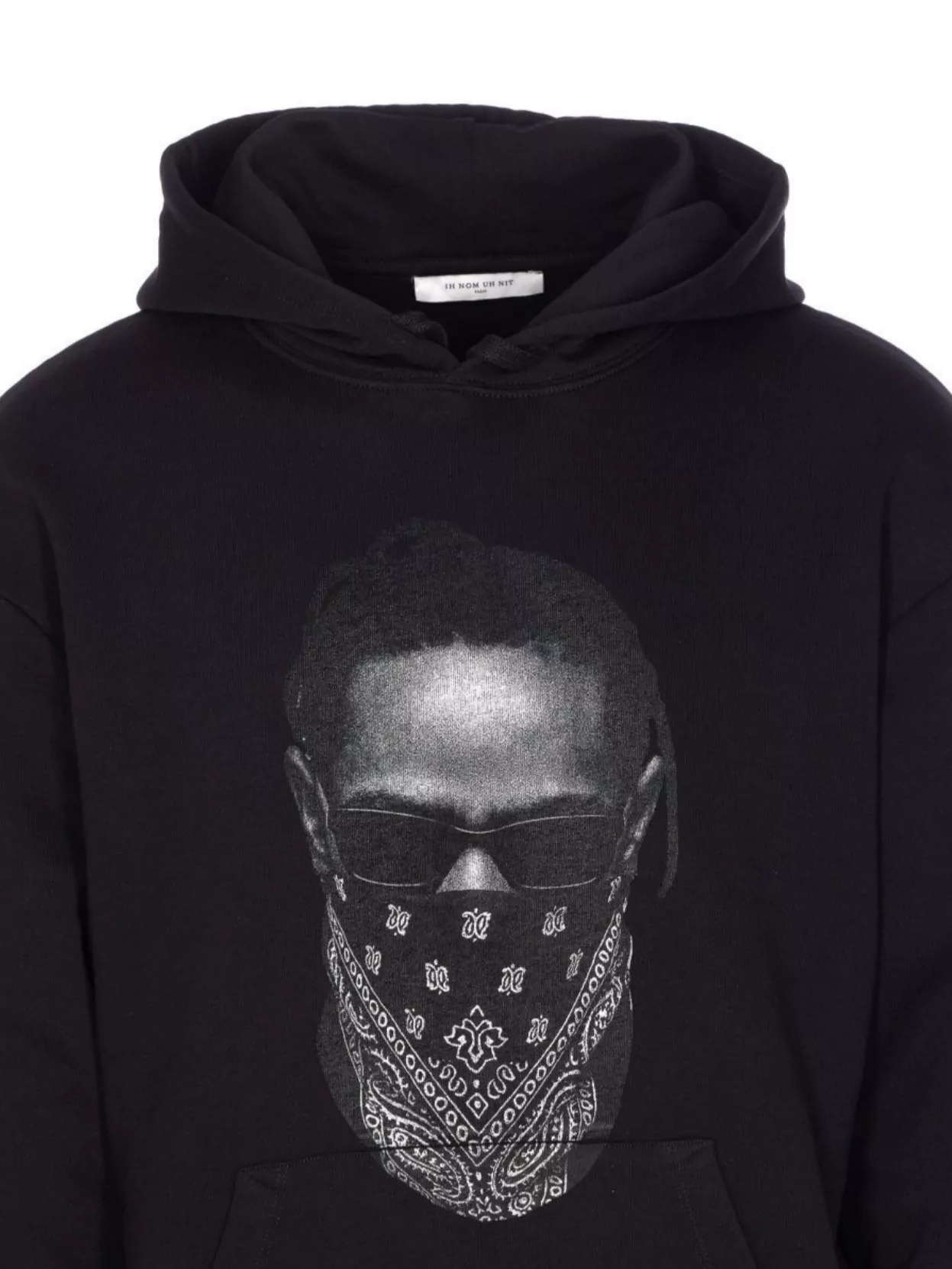 Ih Nom Uh Nit Graphic Hooded Sweater Kangaroo Pocket