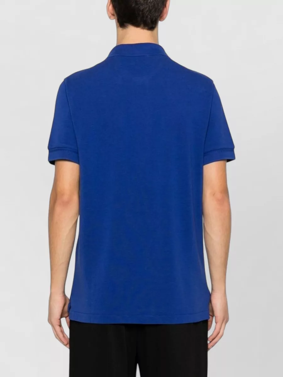 Tom Ford Polo Shirt Cotton Blend Piqué Knit