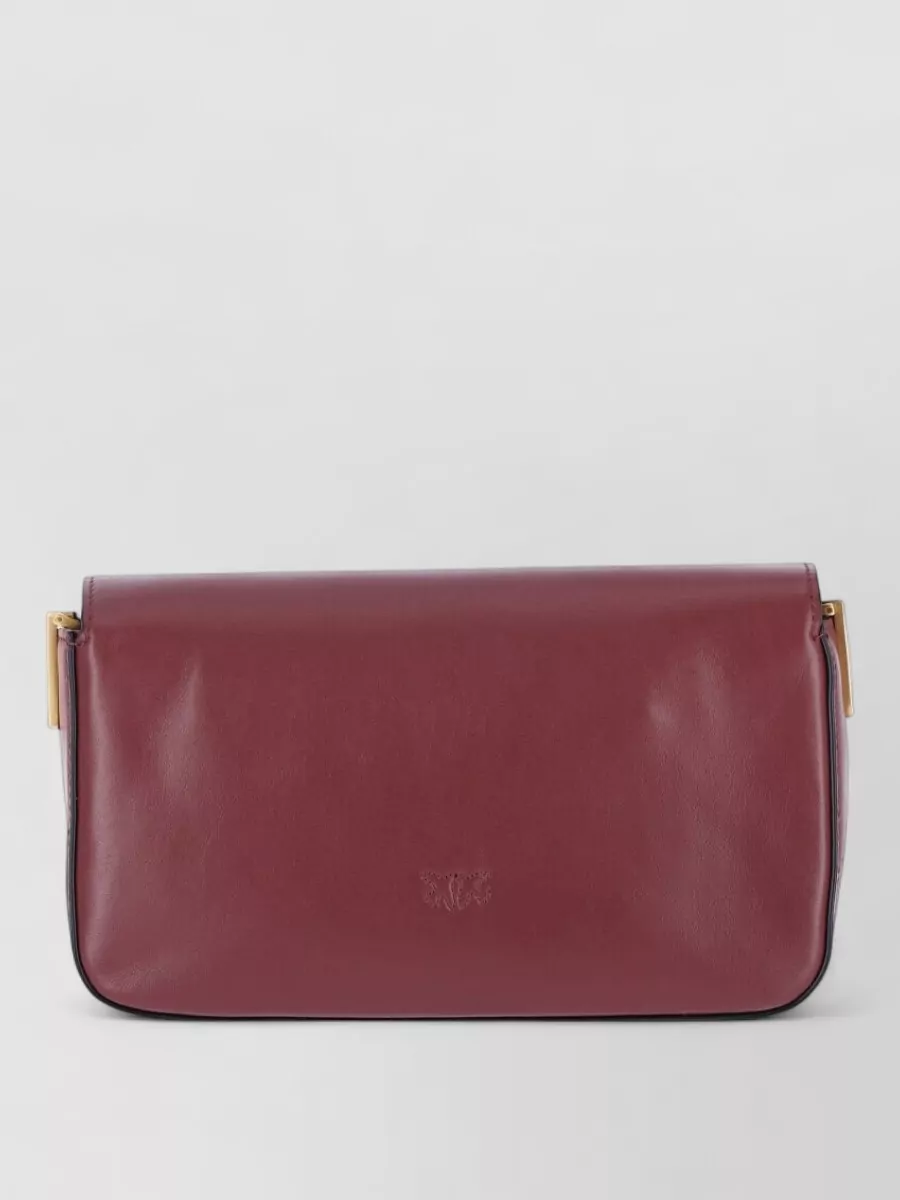 Pinko Love Bag Leather Shoulder Bag