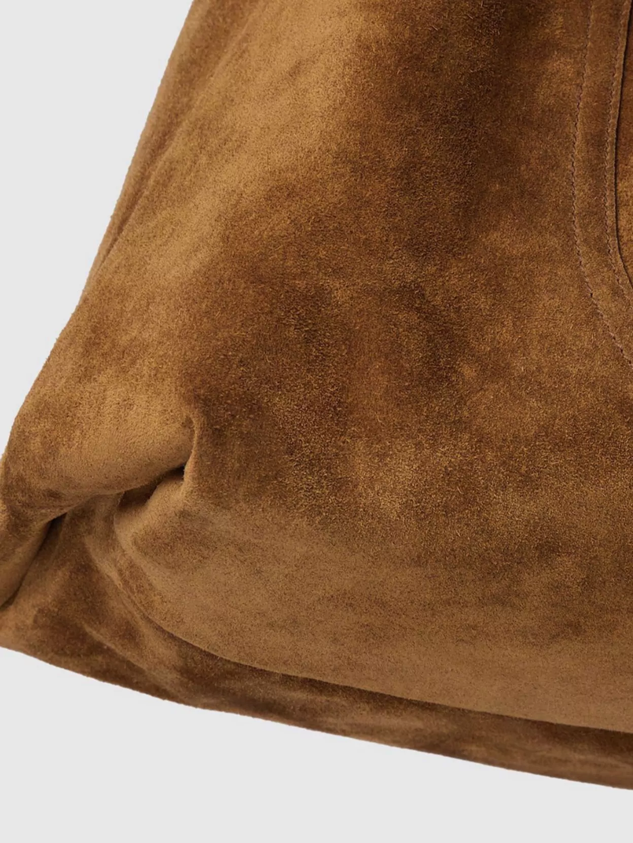 Gucci Maxi Shoulder Bag Suede Finish