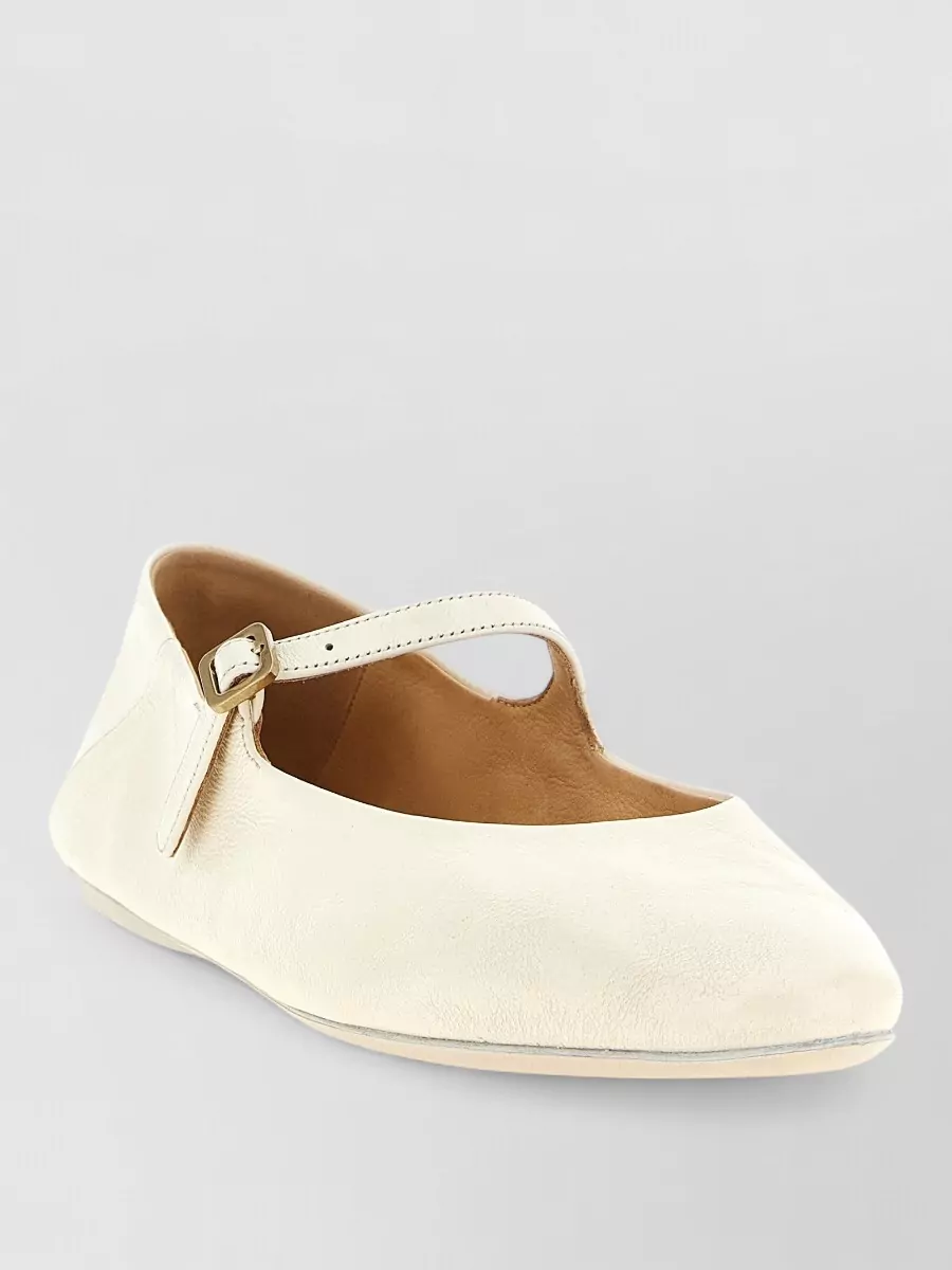 Marsell Leather Ballerina Flats